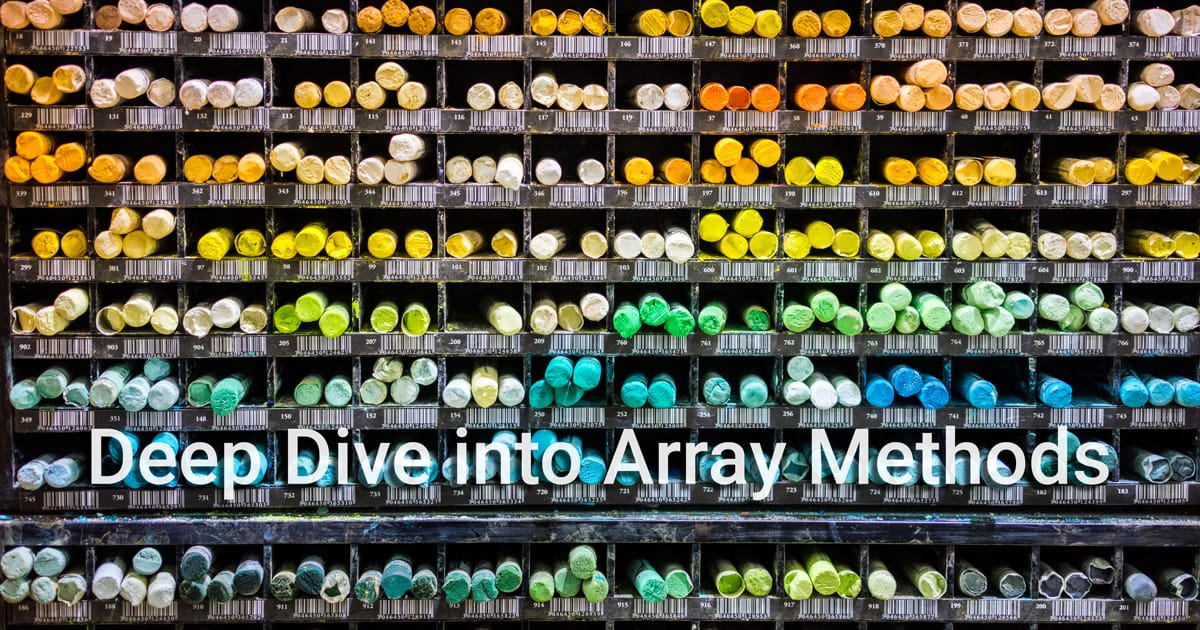 Deep Dive into Array Methods  Bobrov Dev